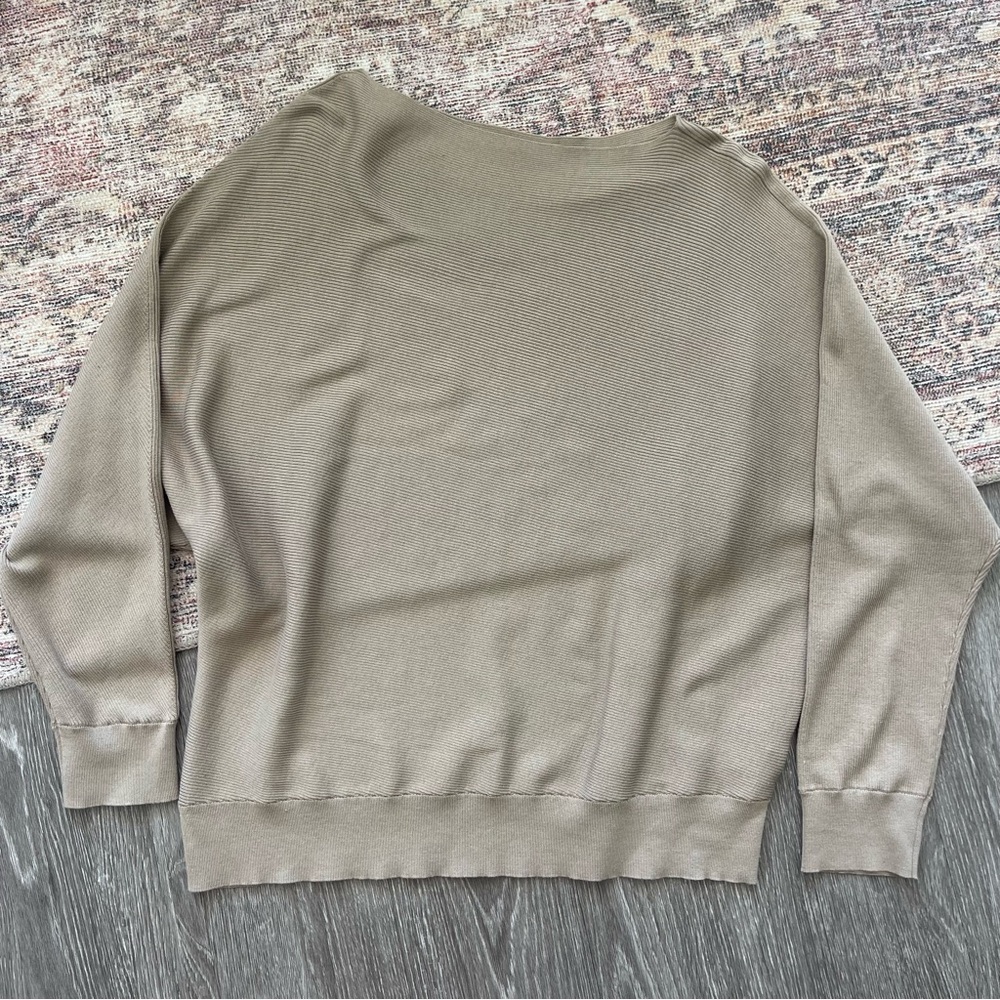 Lafayette 148 New York Asymmetrical Silk-Blend Sweater, 1X